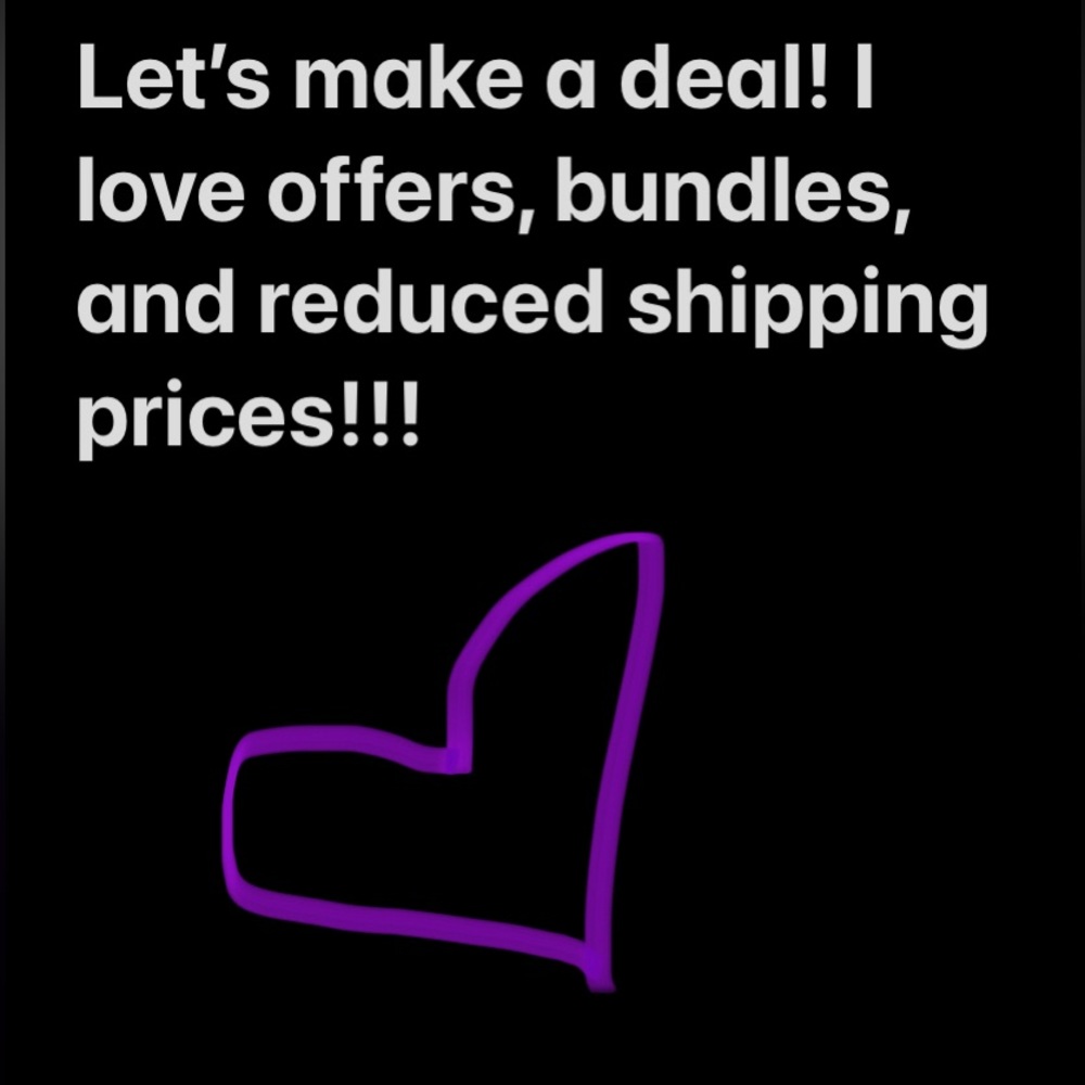 Let’s make a deal! My closet is open for shopping! Shipping in UNDER 24 hours!